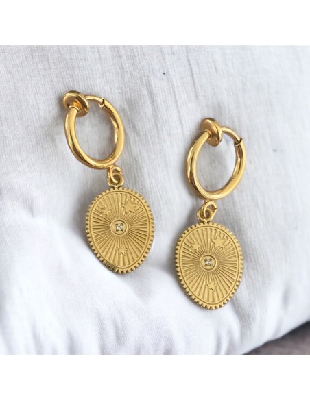 Boucles d'oreilles clips Minimaliste