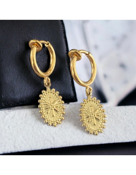 Boucles d'oreilles clips Minimaliste