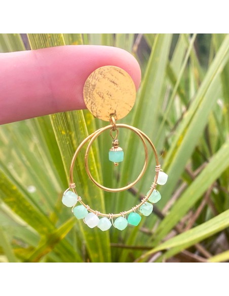 Boucles d'oreilles clips créole San Marco