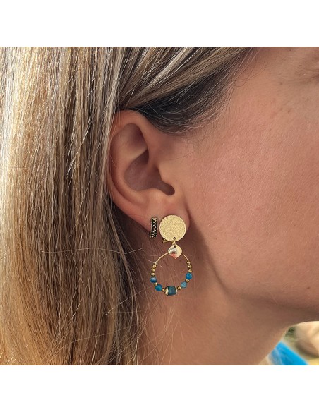 Boucles d'oreilles clips Bebop