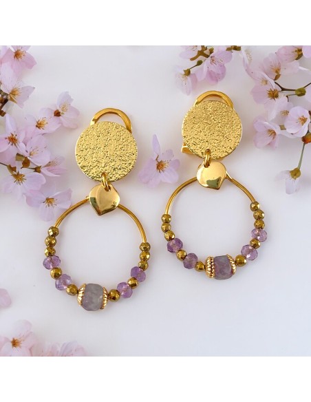 Boucles d'oreilles clips Bebop