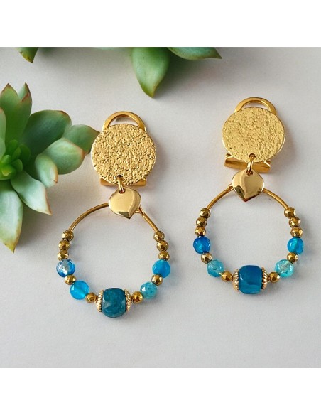 Boucles d'oreilles clips Bebop