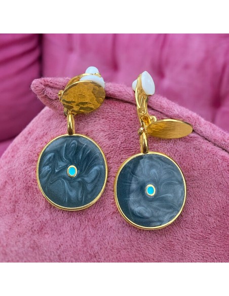 Boucles d'oreilles à clips Fjord