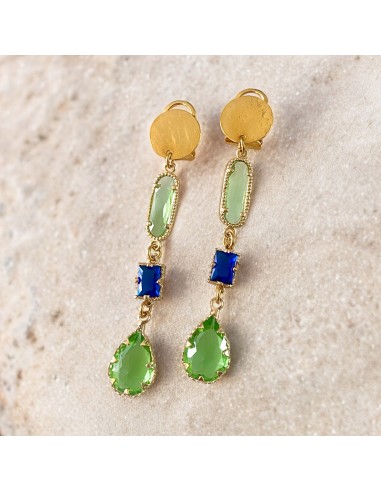 Boucles d'oreilles clips pendantes...