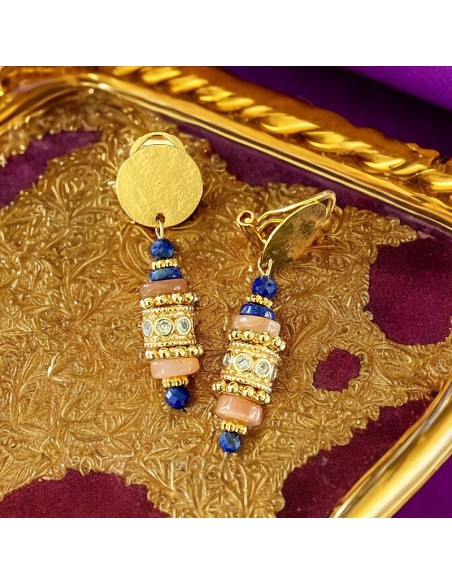 Boucles d'oreilles à clips Rhodes