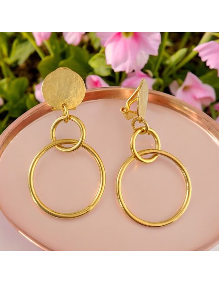 Boucles d'oreilles à clips Lady