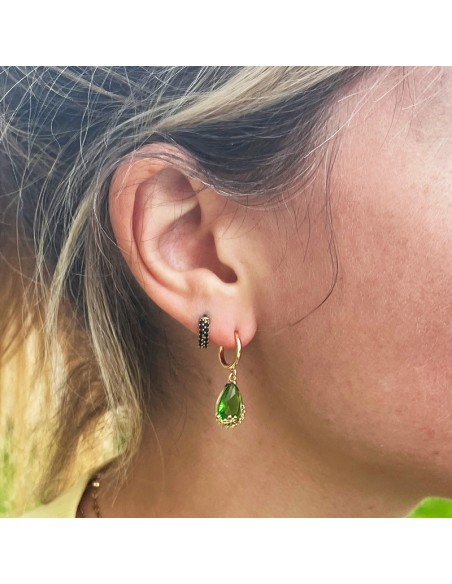 Boucles d'oreilles clips goutte Sweety