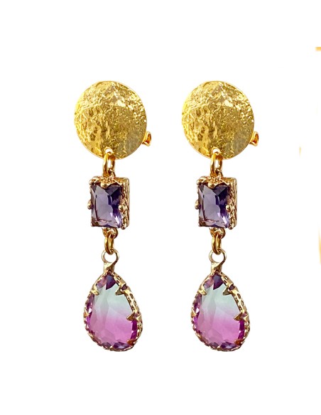 Boucles d'oreilles clips Barcelona