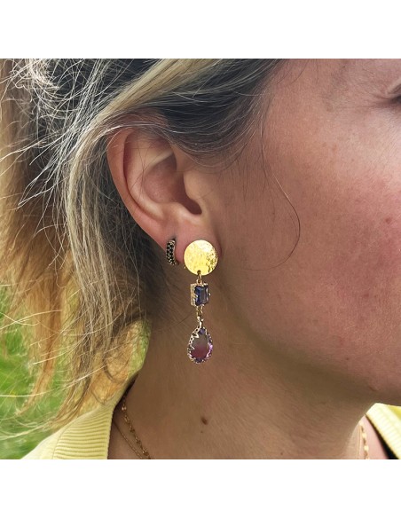 Boucles d'oreilles clips Barcelona