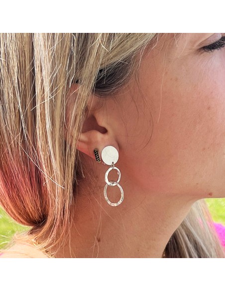 Boucles d'oreilles à clips Biarritz