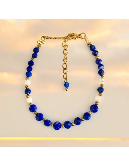 Bracelet Lapis-Lazuli Apatite